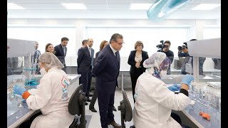 Maroc  la première usine pharmaceutique entièrement digitalisée en Afrique mise en service [upl. by Babb]