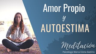 Meditación Amor propio y autoestima  Psicóloga Maria Elena Badillo [upl. by Owen]