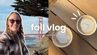 fall vlog San Francisco slow life fatigue ☕️🍂 [upl. by Marcela741]