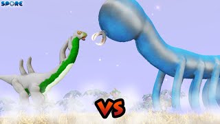 SCP2256 vs Slithering Doom  Scary Titan Battle S3E14  SPORE [upl. by Norad]