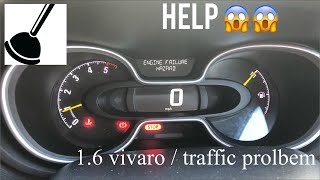 Vauxhall Vivaro Engine failure hazard 😱 help [upl. by Anaibaf]