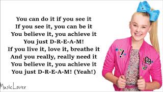 JoJo Siwa  DREAM Lyrics [upl. by Gnuy]