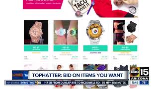 Tophatter lets you bid on items you want at a great price [upl. by Enuahs]