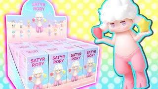 Satyr Rory  The CUTEST Art Toy by Korean Artist Surprise Blind Boxes FULL CASE [upl. by Marys23]