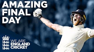 Headingley Final Day HIGHLIGHTS  Incredible Ben Stokes Wins Match  The Ashes Day 4 2019 [upl. by Mond]