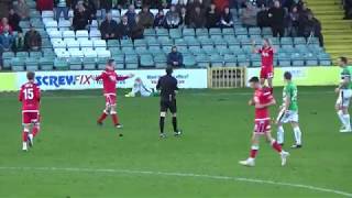 HIGHLIGHTS Yeovil Town 1 Chorley 1 [upl. by Enaols]