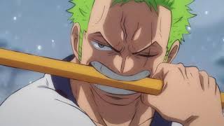 Zoro Santoryu Rengoku Onigiri  One Piece VOSTFR [upl. by Aubree367]