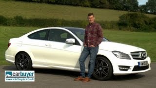 Mercedes CClass coupe review  CarBuyer [upl. by Ricard303]