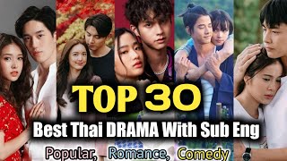 TOP 30 Best Thai Drama Sub Eng 2024  BEST Thai lakorn drama strong Romance with sub eng [upl. by Golding]