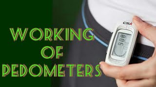 How does a PEDOMETER work [upl. by Nwahsak]