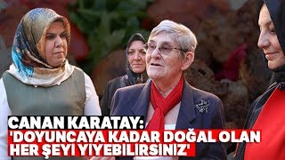 Canan Karatay Doyuncaya Kadar Doğal Olan Her Şeyi Yiyebilirsiniz [upl. by Bullock359]