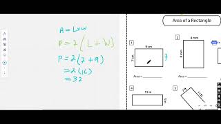 Discovering Rectangle Perimeters A Simple Guide to Using Formulas [upl. by Sidney418]