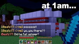 Its 1am and we are cannon our BIGGEST ENEMIES minecraft factions [upl. by Tyree342]