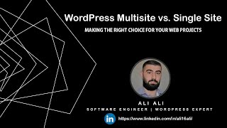 📊 WordPress Multisite vs Single Site Making the Right Choice for Your Web Projects [upl. by Anaid452]