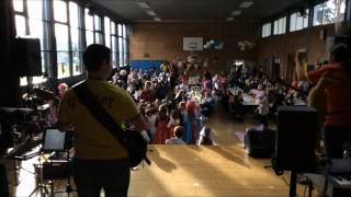 Kinderfasching in Röllbach 2015 im Zeitraffer Hühnerparty [upl. by Elvia303]