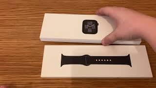 apple watch SE unboxing [upl. by Elbys106]