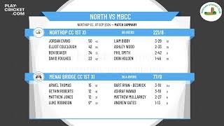 Northop CC 1st XI v Menai Bridge CC 1st XI [upl. by Irrem]