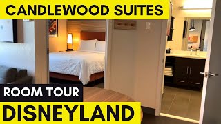 Candlewood Suites Anaheim Resort Area Room Tour  Disneyland [upl. by Levy]