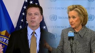 Hillary Clinton vs James Comey Email Scandal Supercut [upl. by Ahsiyt]