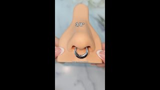 Septum ring sized explained [upl. by Ytsur816]