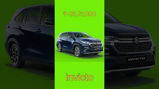 All SUZUKI nexa car with their price  suzuki car pricelist ytshorts suzuki [upl. by Dranoc363]