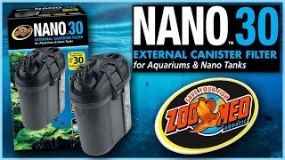 Zoo Med Nano™ 30 External Canister Filter [upl. by Allana]