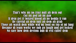 Collie Buddz Bounty Killer  Twisted Agenda Lyrics 2022 [upl. by Scriven]