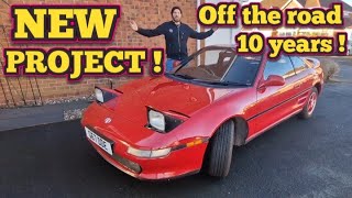 Can I Bring This 1990 Toyota MR2 back to life Welcome to my latest Barn Find JDM project  Ep1 [upl. by Breeze]