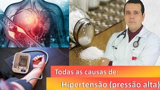 Hipertensão Todas as as causas explicadas pelo cardiologista Dr Cotta Jr [upl. by Elsinore]