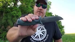 Camillus Titanium 95 in knife review [upl. by Casimire]