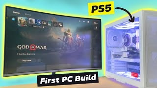 My First PC Build With A PS5 [upl. by Woodcock]