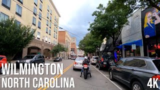 Wilmington North Carolina  Historic District Drive 4K [upl. by Barbarese]