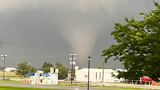 Windthorst TX STOVEPIPE Tornado  May 25 2024 [upl. by Aniv]