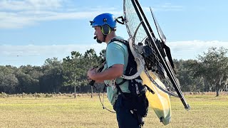 Paramotor Training and First Flight [upl. by Irep878]