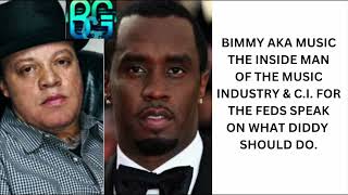 BIMMY AKA MUSIC IS GIVING DIDDY FREE ADVICE OF WHAT HE SHOULD DO TO RESOLVE HIS FEDERAL CASE [upl. by Ranchod]