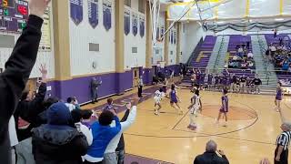 2024 Feb 26 Brody Piscitelli buzzer beater vs N Brunswick [upl. by Bidget424]