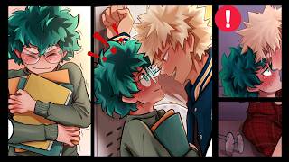 Bakudeku  A Bet by Valentines 💥❤️ English Comic Dub [upl. by Amalburga861]