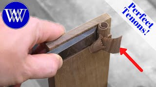 Unknown  Tips for Making A Prefect Tenon [upl. by Basso]