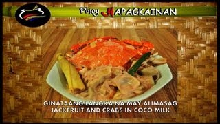 Pinoy Hapagkainan  GINATAANG LANGKA NA MAY ALIMASAG [upl. by Trebma]