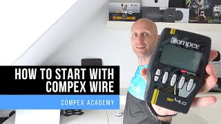 How to start with Compex Wire Devices [upl. by Eilrac]