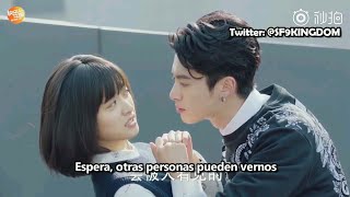 SUB ESP Meteor Garden 2018 Ep34 cut Dao Ming Si quiere besar a Shan Cai y ella le pide salir [upl. by Cleavland]