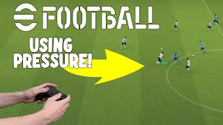 How to Call for Pressure on eFootball 2023 [upl. by Bussy]