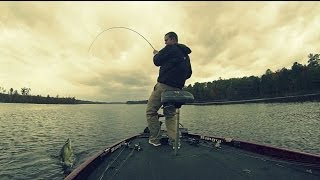 Bass Fishing on Shearon Harris with Tyler Faggart HD [upl. by Lacram]