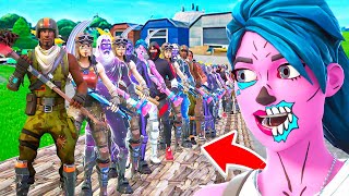 DÉFILÉ DE MODE de SKIN ULTRA RARE au CHAPITRE 1 sur Fortnite  🤯 100 000€ de skins [upl. by Acinelav]