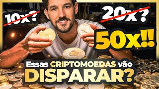 3 CRIPTOMOEDAS PROMISSORAS E BARATAS PARA INVESTIR PARA 2024 E 2025  10x 20x ou 50x [upl. by Bear]