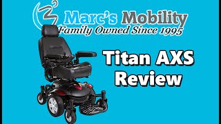 Drive Medical Titan AXS  Full Review [upl. by Ainafetse]