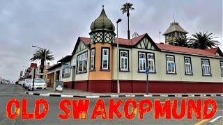 Swakopmund town center in January 2024 in Namibia southern Africa [upl. by Ehtyaf]