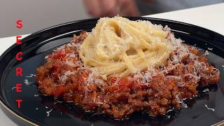 Pasta Bolognese at home [upl. by Rockefeller]