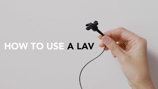 How To Use A Lavalier Mic  HowTo Guide [upl. by Neicul]