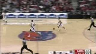 Davidson vs NC State 2008 Highlights [upl. by Naraj345]